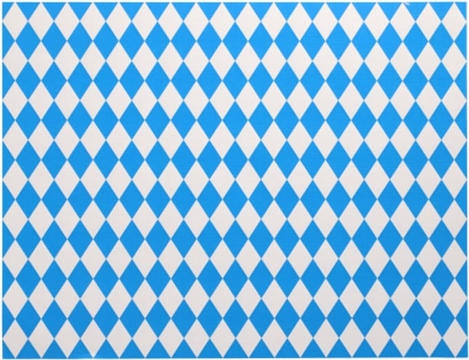 100 Placemats, papier 30 cm x 40 cm Beiers blauw