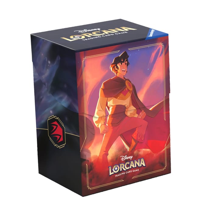 Disney Lorcana TCG - Shimmering Skies - Aladdin 80-Card Deck Box
