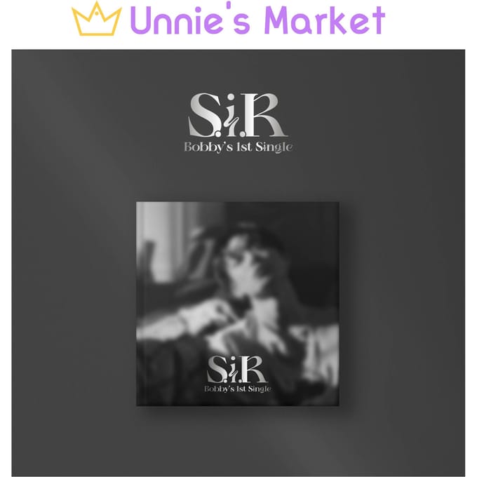 BOBBY(IKON) - SIR 1e solo-singlealbum + gratis geschenk 1ea black