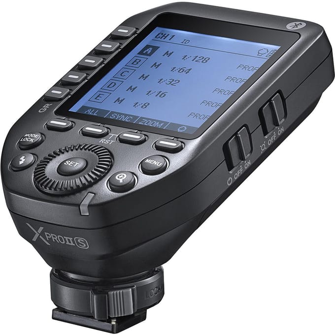Godox XproIIL 2.4G draadloze flitstriggerzender TTL Autoflash 1/8000s HSS L LCD-scherm Sony