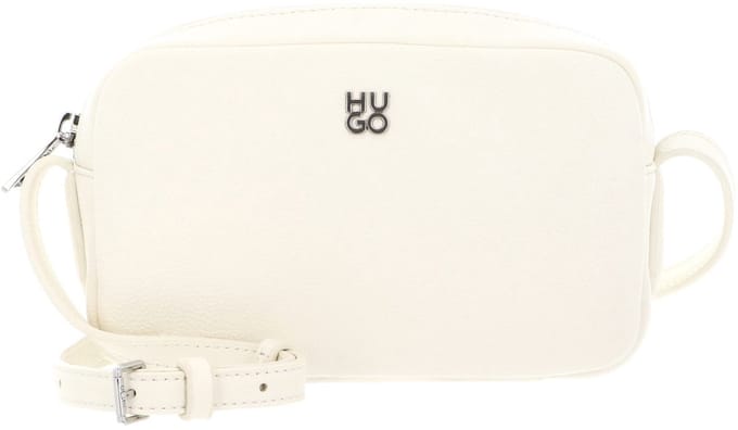 HUGO schoudertas Chris 2.0 Crossbody Bag Open White crème
