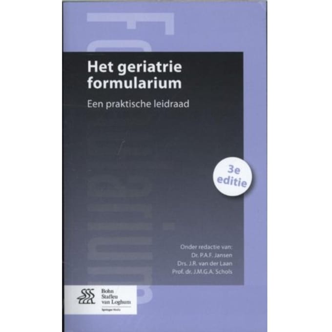 Het Geriatrie Formularium