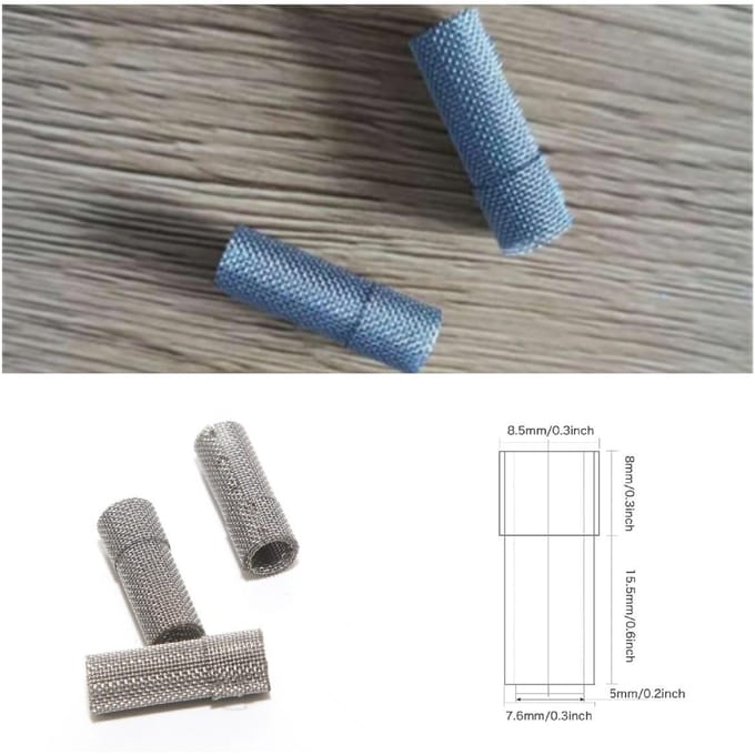 5 stuks branderzeef gloeibougie voor Eberspacher hydronische verwarming D4 D5 gray