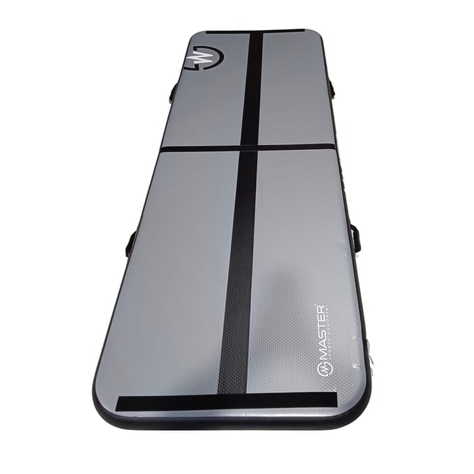 Airtrack Piste Acrobatie Master 200 X 100 X 10 Cm - Anthracite-Noir