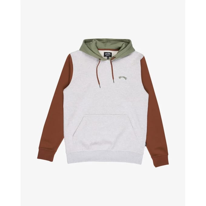 Billabong Arch Block Hoodie Grijs M Man