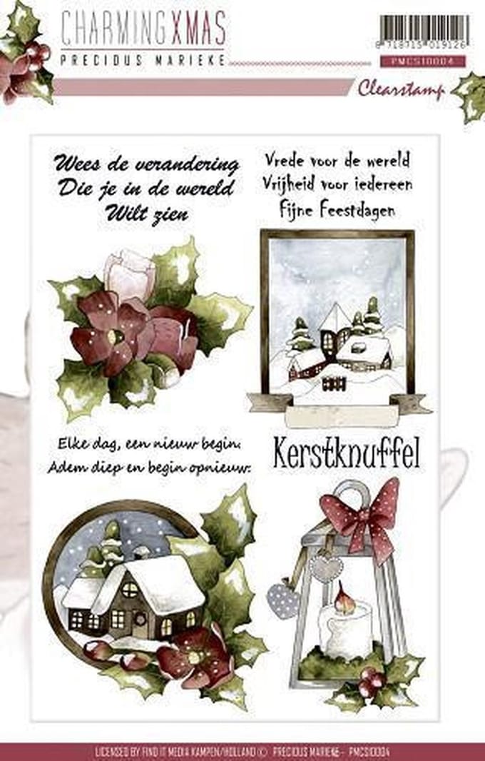 Clearstamp - Precious Marieke - Charming Xmas