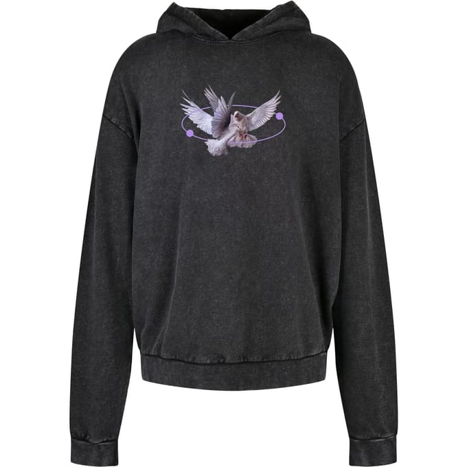 Mister Tee - Vive la Liberte Oversize Hoodie/trui - M - Zwart