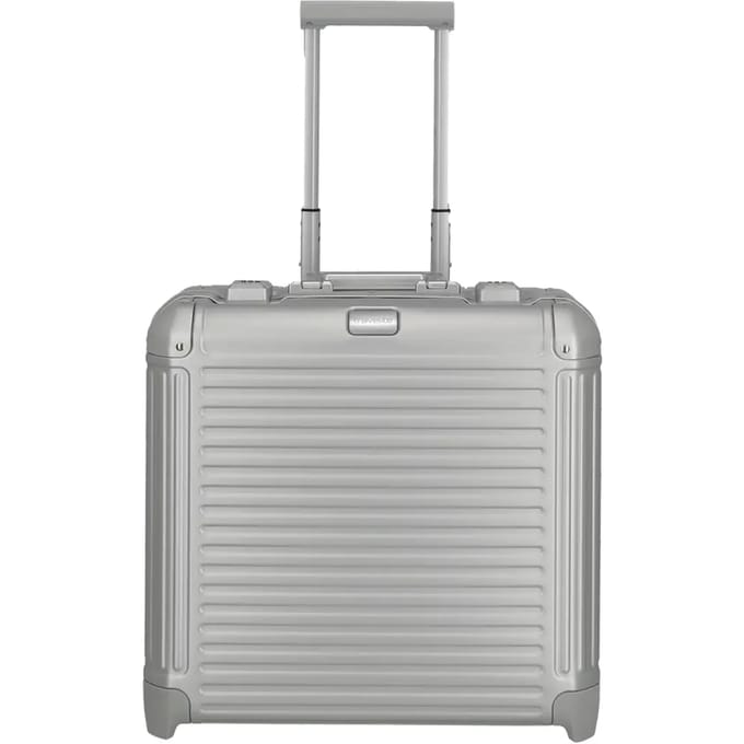 travelite Next Business Trolley Silver Zilverkleurig 44cm