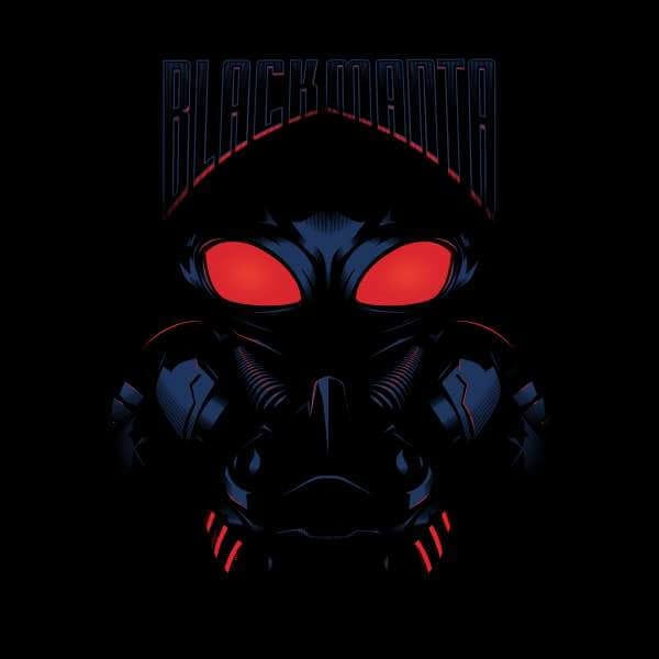 Aquaman Black Manta trui - Zwart - M