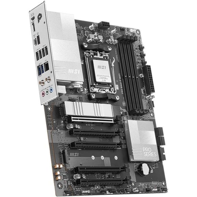 MSI PRO B840-P WIFI - Moederbord ATX - Socket AM5 - AMD B840 - DDR5 - Realtek 7.1 - Wi-Fi 7 - 2.5Gb LAN