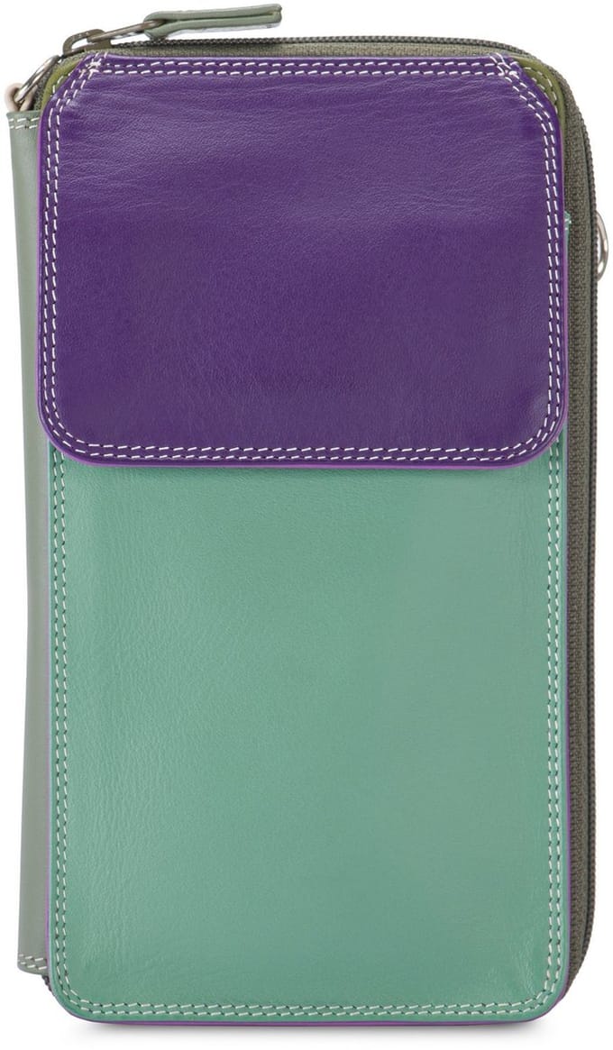 Mywalit Portemonnee Leder 11 cm - Unisex - Staand formaat - orchid