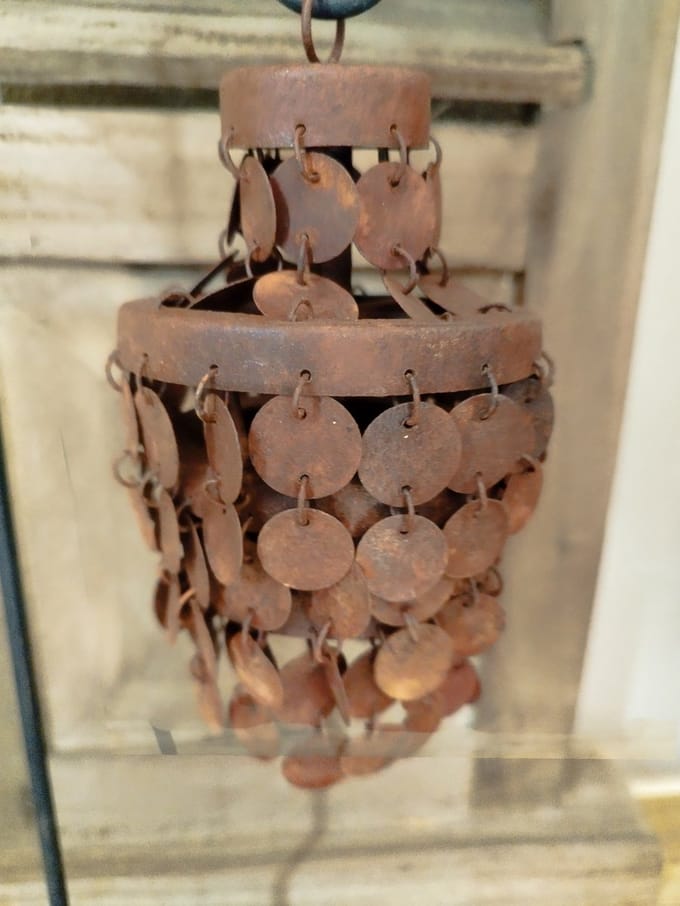 Schijfjes kroonluchtertje hanger