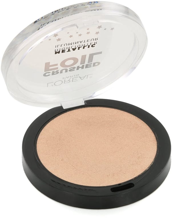 L'Oréal Paris Crushed Foil Metallic Highlighter - 10 Rose Quartz