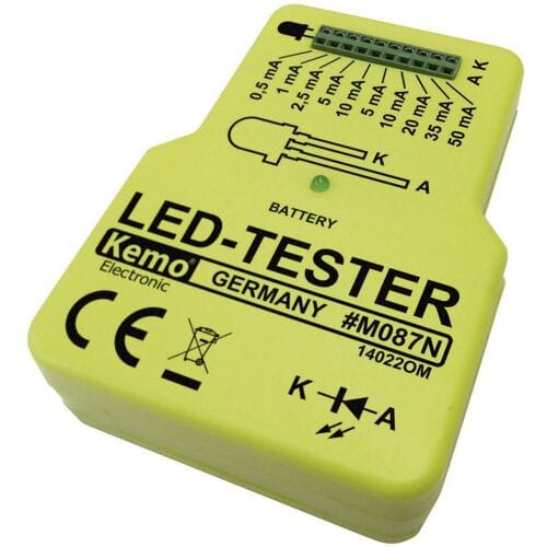 Kemo M087N LED-tester Module 9 V/DC