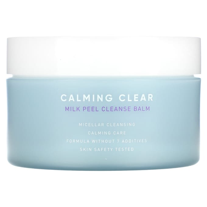 Leaders Calming Clear Milk Peel Cleanse Cream, 180 ml (180 ml) white