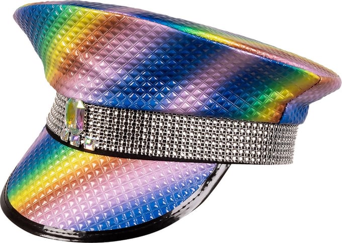 Boland - Pet Sunset sparkle Multi - 58 - Volwassenen - Unisex - Pride