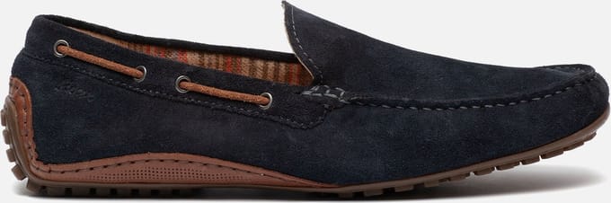 Sioux CALLIMO VELOUR/HAYDEN - Instappers - Kleur: Blauw - Maat: 44