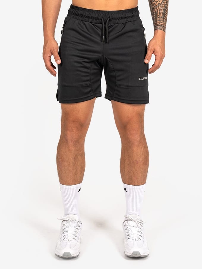 XXL Sportswear Training Shorts - Black Zwart M