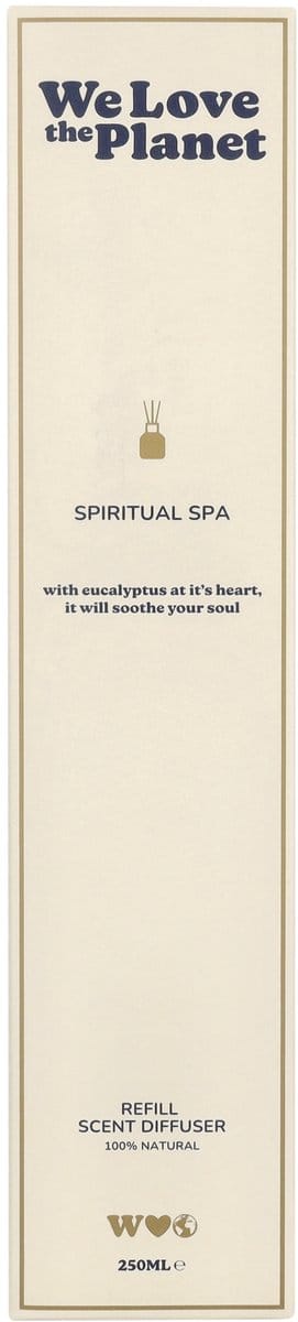We Love The Planet Scent diffuser spiritual spa refill 250 Milliliter