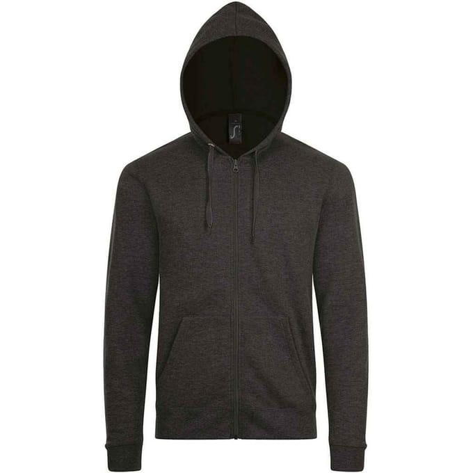 SOLS Unisex Adult Stone Hoodie (Houtskoolmelange)