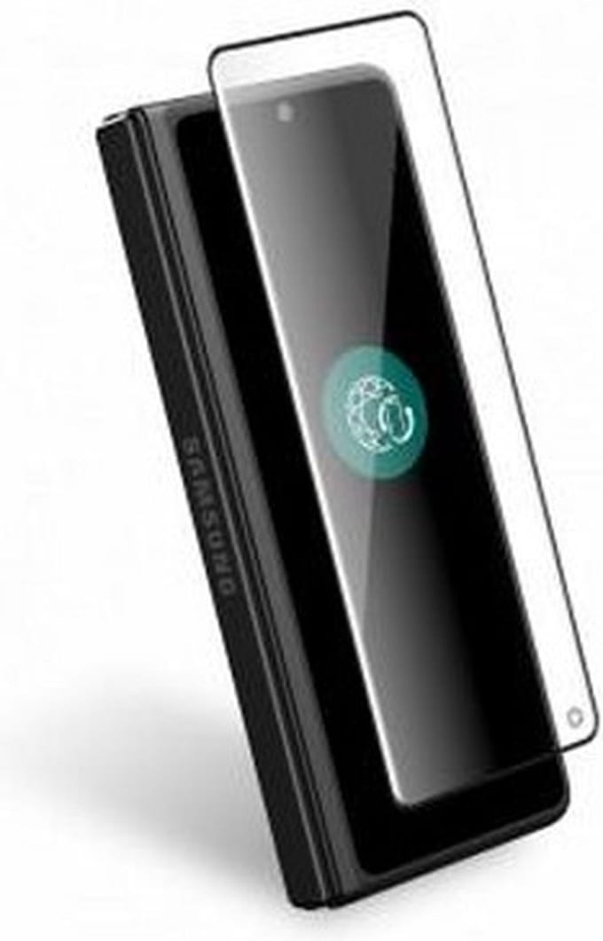 Force Case, Screenprotector geschikt voor Samsung Galaxy Z Fold 5 - Tempered Glass 2.5D, Transparant