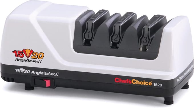 Chef's Choice 1520 elektrische messenslijper - 15 & 20° - 3 fasen