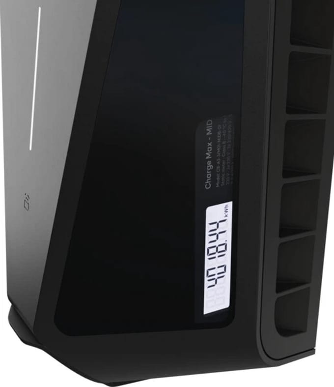 Easee Charge Max laadpaal 22kW MID type 2 socket - zwart (10233)
