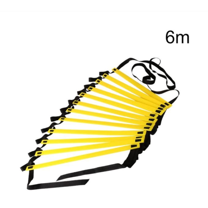 Flexibiliteit Beweeglijkheid Ladder Nylon Band Springladder Snelheidstraining Fitness Trapladder Voetbaltraining Energieladder yellow