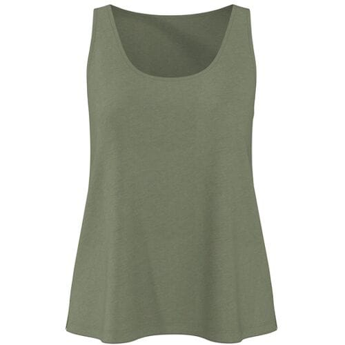 ESMARA Linnen dames top (groen, S (36/38))