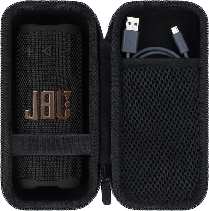Robuuste Beschermcase voor Compacte Bluetooth Speaker - Ideaal voor JBL Grip en Meer