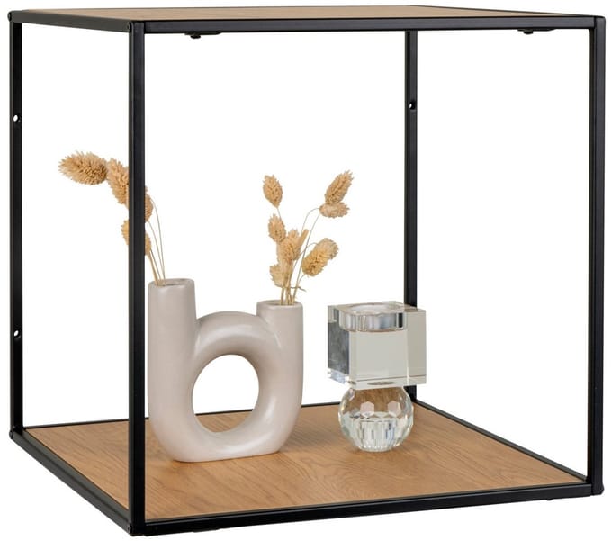 Vita wandplank - zwevende plank - display rack - moderne elegantie - 36 cm x 36 cm x 36 cm