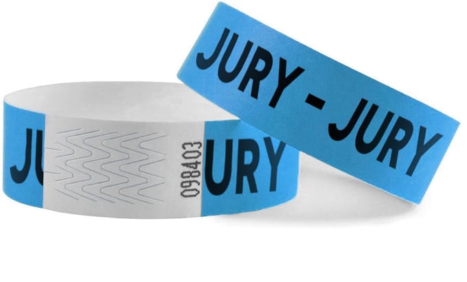 CombiCraft Jury Tyrex Polsbandjes - per 100 stuks