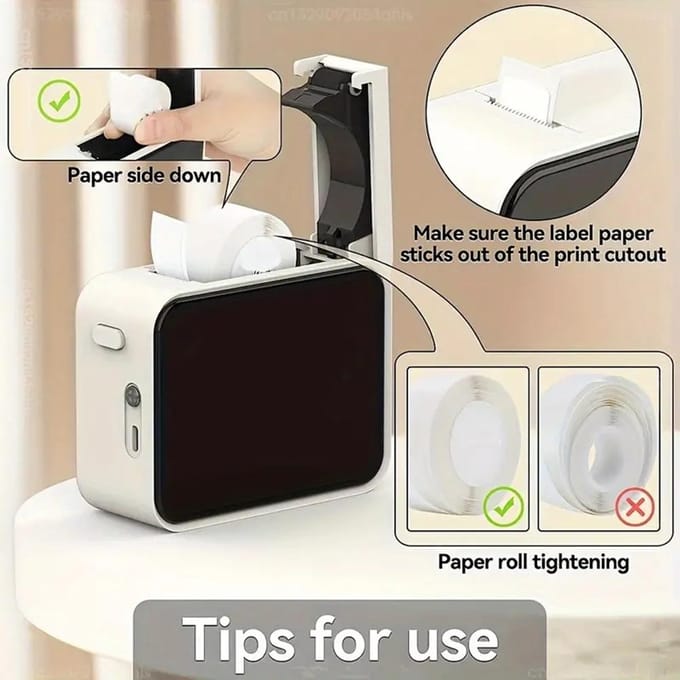 Thermisch Labelpapier voor Labelprinter Barcode Prijs Maat Naam Blanco Labels Waterdicht Scheur 0 geel
