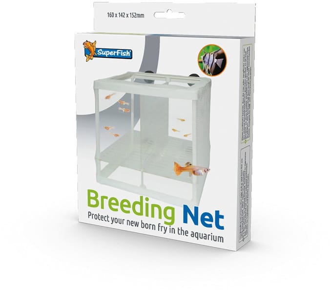 Superfish Kweeknetje - Aquarium Toebehoren - 16x14x15 cm Wit 16x14x15 Cm