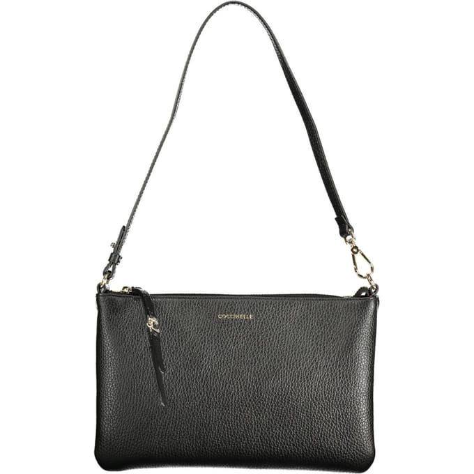 Coccinelle C-Easy Clutch Leder 25 cm - Dames - noir