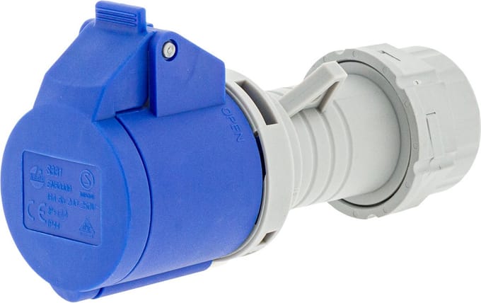 CEE Contrastekker - 3 polig - 250 Volt - 16 Ampere - Fluxon
