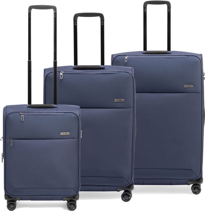 Epic Discovery 4 wielen Trolley 77 cm - Zachte bagage - TSA slot - navyblue