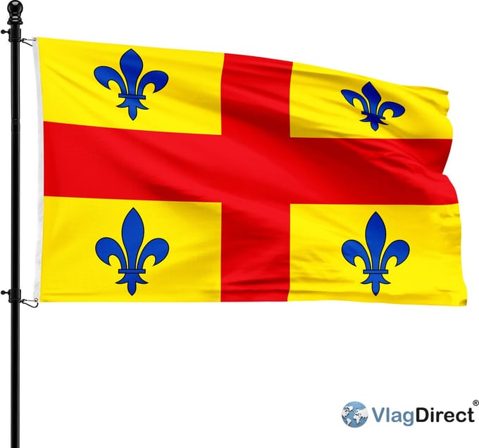 Lintse vlag - Gemeente Lint vlag - 90 x 150 cm.