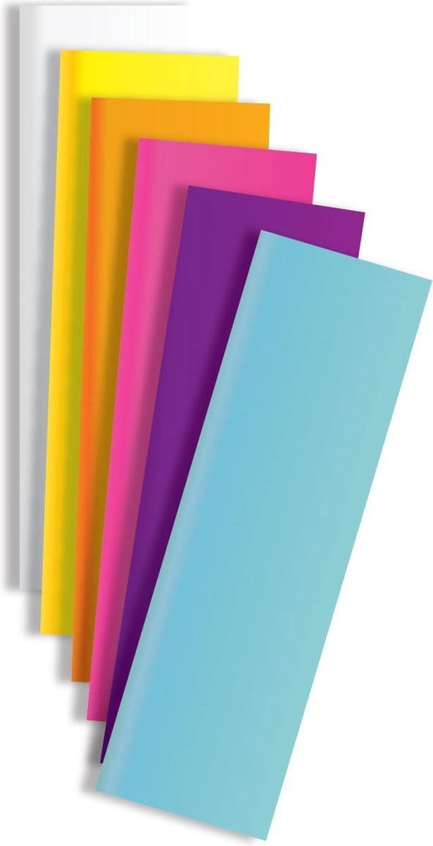 Haza Original Crêpepapier Bright 250 X 5 Cm 6 Stuks