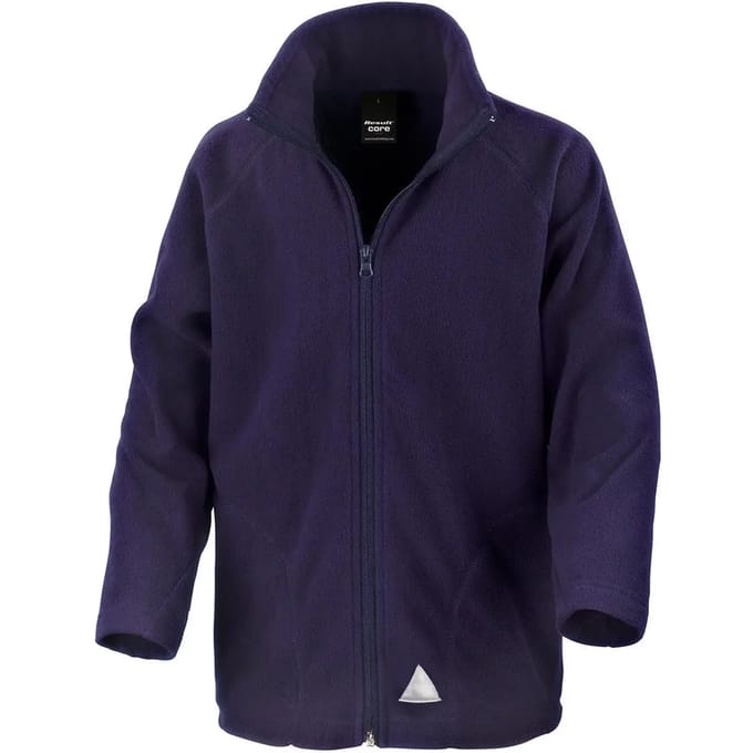 Result Junior Microfleece Jacket RT114J - Navy - M (8-10)