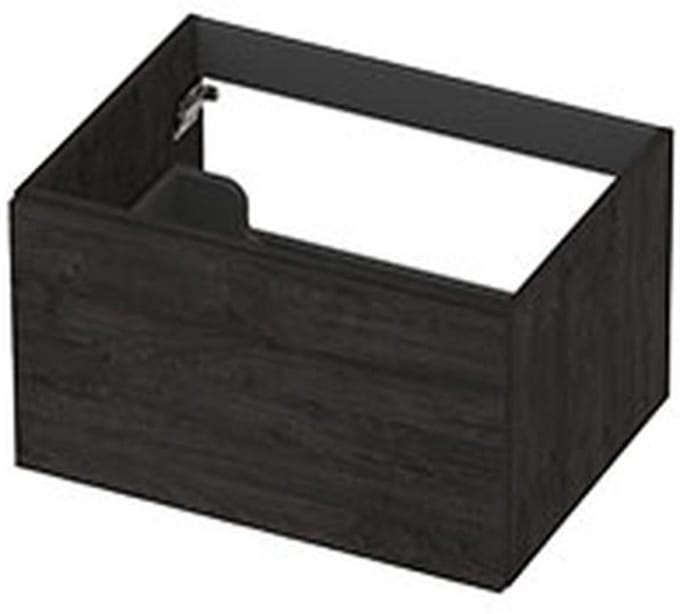 INK - Onderkast 1L Decor Softclose Tbv Greep - 600x450x350 Mm - Houtskool Eiken