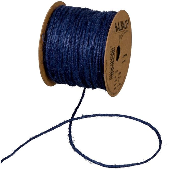 Jute koord "Basis" - Donkerblauw