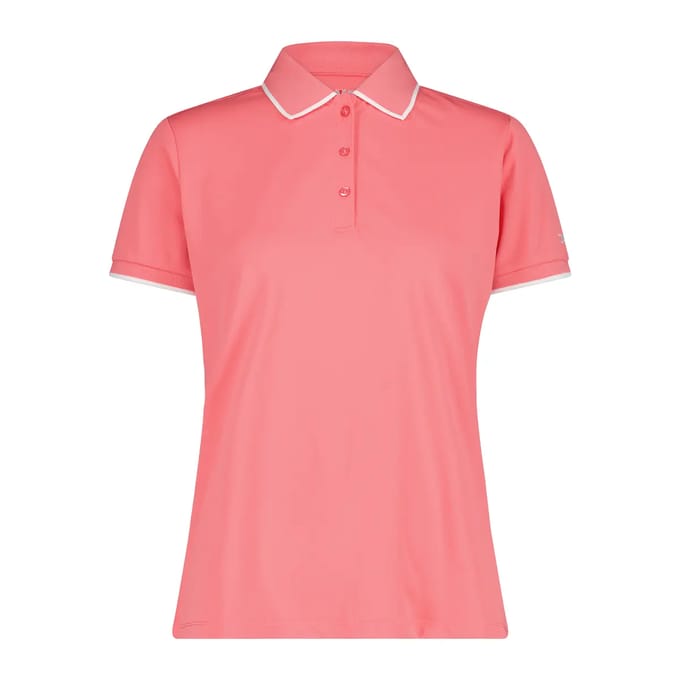 Dames stretch piqué polo CMP