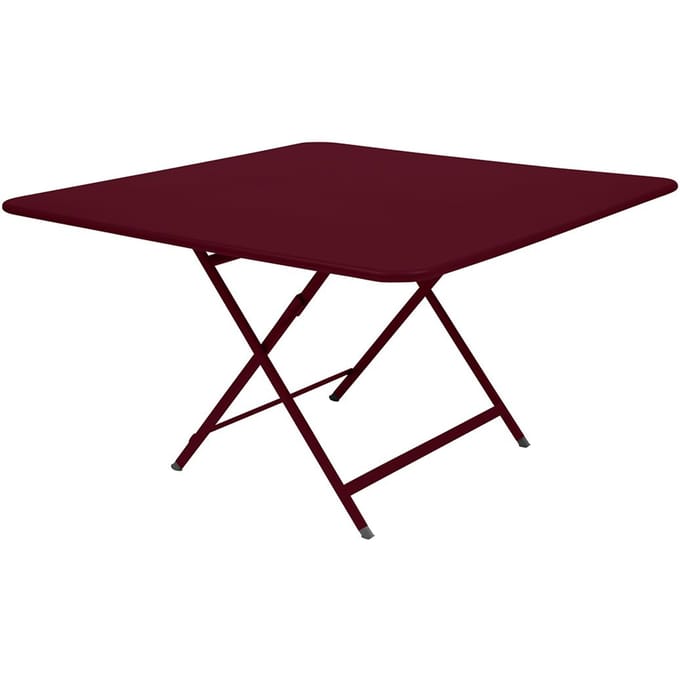 Fermob CARACTÈRE klaptafel - B9 zwarte kers - vierkant, 128 x 128 cm