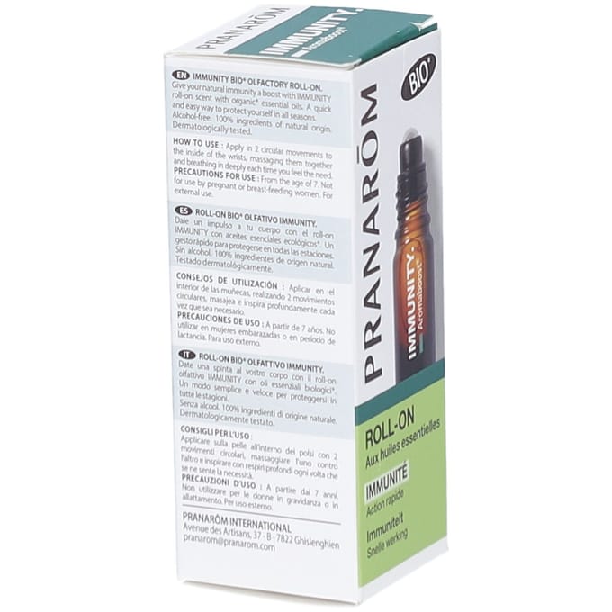 Pranarom - Roll-on Immunity - Bio - 5 ml roller