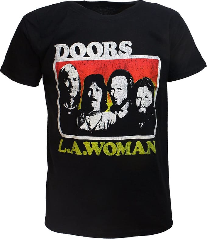 The Doors L.A. Woman T-Shirt - Officiële Merchandise - S