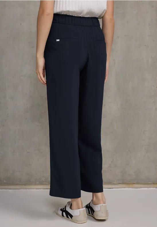 Culottes in effen kleur