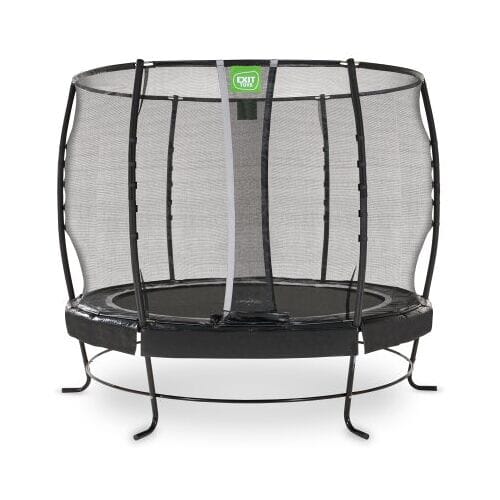 EXIT Lotus Premium Trampoline ø305cm - Op Poten - Rond - Trampoline Buiten - Voor Kinderen - Zwart