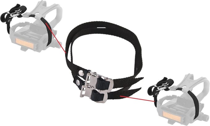 Pedaalriemen Nylon voor Fiets en Hometrainer - Set van 2