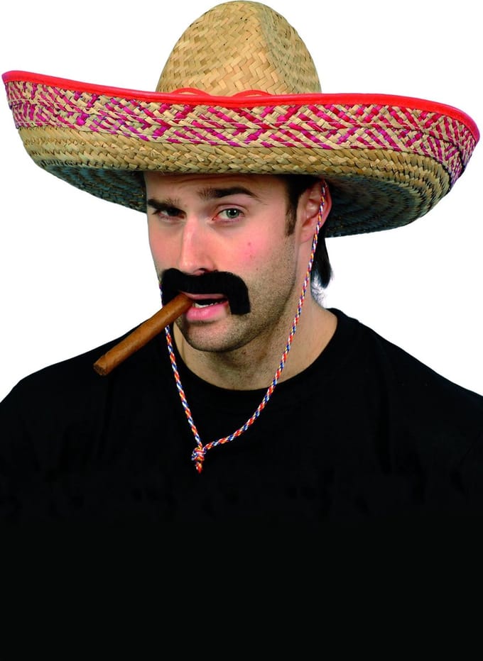 Volwassenenkostuum Mexicaan, Sombrero